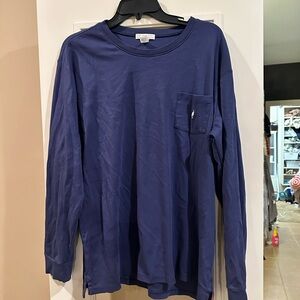 Beaufort Bonnet Co. Men's Blue Long Sleeve Shirt